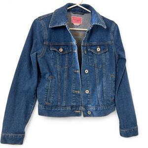 Kate Spade New York Classic Collared Denim Jean Jacket Blue Women’s Size XS